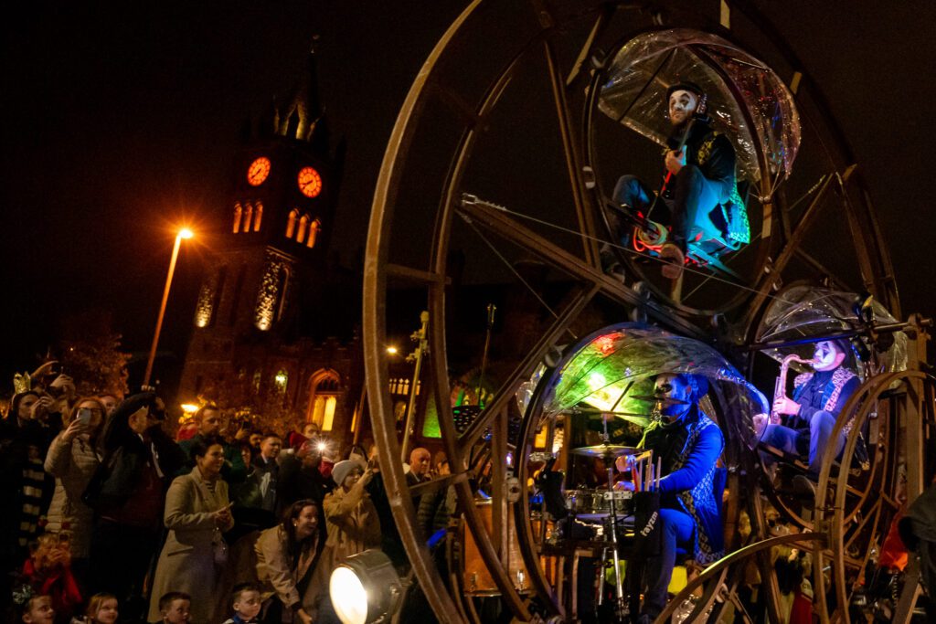 Crowds flock to finale of Europe’s biggest Halloween celebration